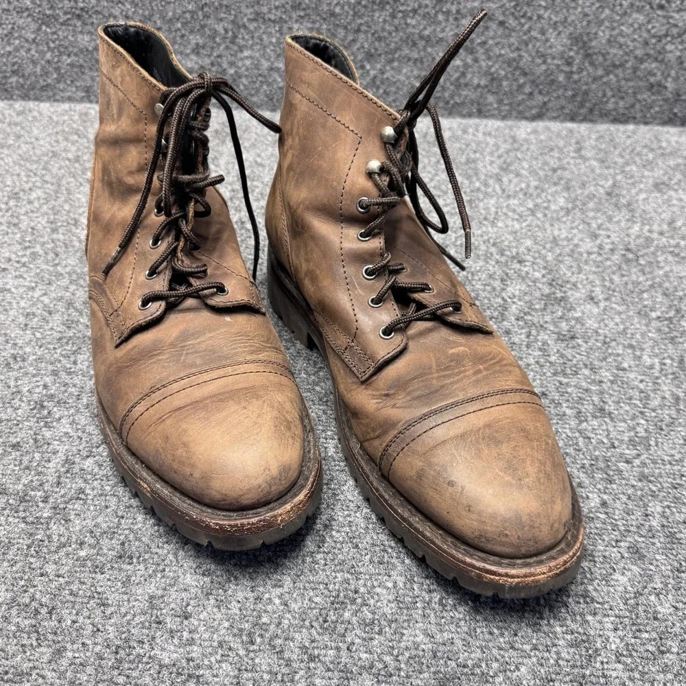 Thursday Boot Captain Men 11 Brown Arizona Adobe Rugged Lug Sole Work Heritage